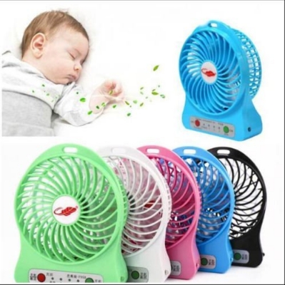 Picture of Powerful Li-ion Battery Rechargeable Small  Fan Mini Fan