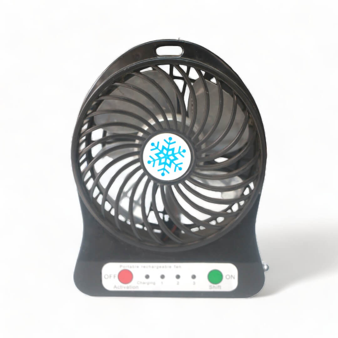Picture of Powerful Li-ion Battery Rechargeable Small  Fan Mini Fan