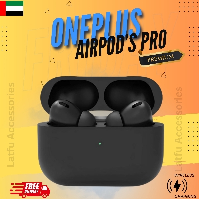 Picture of One Plus Airpods Pro Black  True Wireless  Bluetooth Tws Headset - Elevate Audio Experience With An Advanced Bluetooth Headset