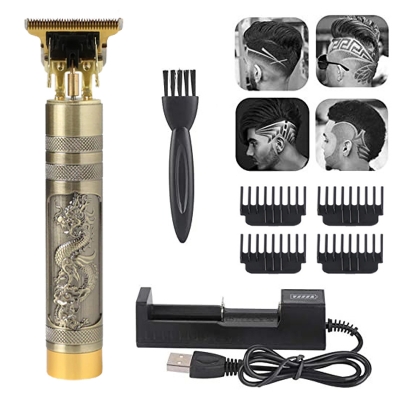 Picture of Vintage T9 Hair Cutting Machine Hair Trimmer Electric Hair Clippers Shaver Beard Trimmer Men Hair Cutting T Style Machine Rechargeable Hair Trimmer by latfu accessories