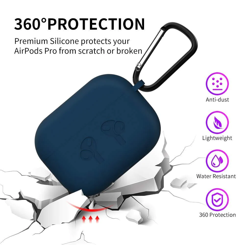 Picture of For Airpods_Pro & Pro 2 Silicone Soft Case- (Protective Headphone Case) - By Latfu