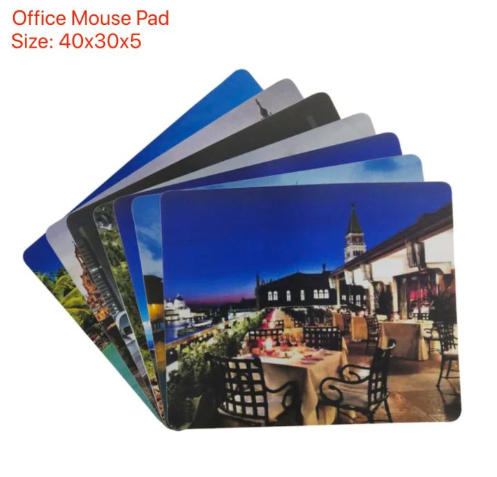 Picture of Office Mouse Pad - Multicolor (Combo of 2pcs) By Latfu