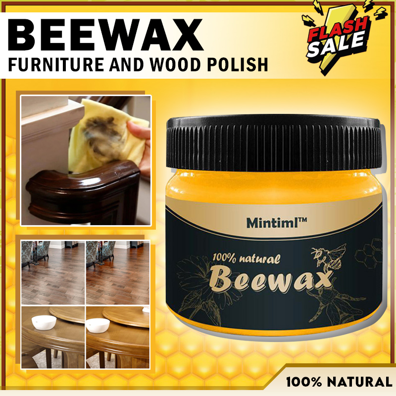 Picture of Beewax Wood Polish Polisher Polishing Compound Wax Floor Seasoning Furniture Polish By Latfu