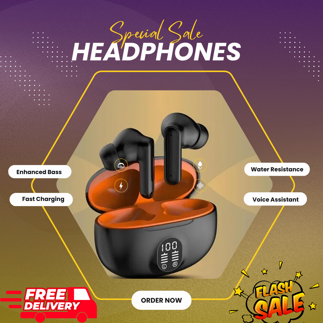 Picture of S510 TWS Wireless Bluetooth Headphones 5.3 Bluetooth Wireless Earbuds on Ultra-Long Life Battery in-Ear Bluetooth Headset By ByteBox