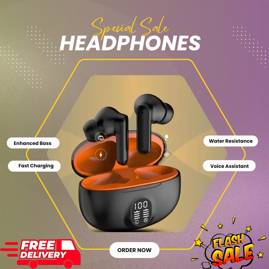 Picture of S510 TWS Wireless Bluetooth Headphones 5.3 Bluetooth Wireless Earbuds on Ultra-Long Life Battery in-Ear Bluetooth Headset By ByteBox