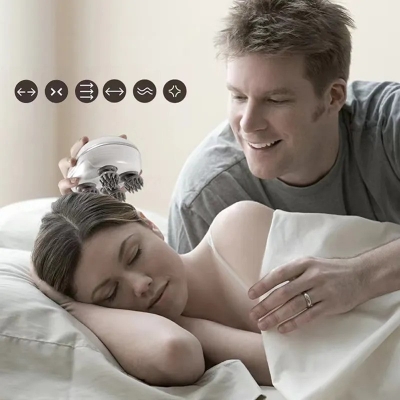 Picture of Smart Scalp Massager With Red Light Therapy by Latfu
