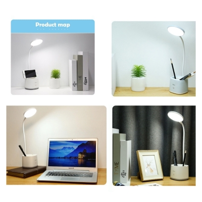Picture of YAGE YG-T109 Table Lamp Pen Holder Desk Lamp Rechargeable USB Reading LED Table light Night Light By Latfu