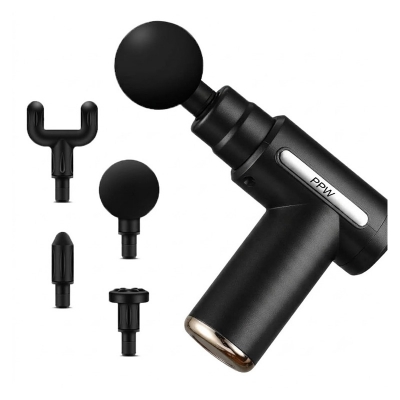 Picture of Mini Electric Massage Gun Portable Deep Tissue Massage Gun - Pain Relief USB Rechargeable Body Massager by Latfu