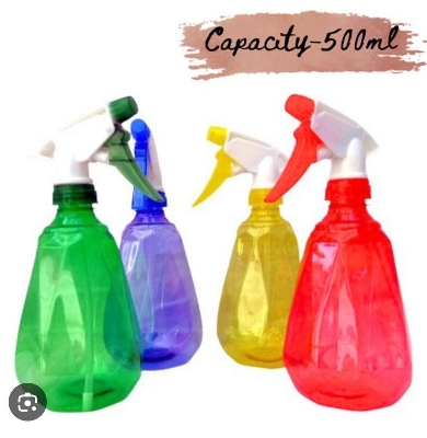 Picture of 1PC Spray Nozzle Trigger With Bottle And Sprayer Chemical Resistant (Candy-Multicolor)