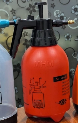 Picture of 1PC Spray Nozzle Trigger With Bottle And Sprayer Chemical Resistant (2L-Orange)
