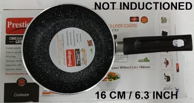 Picture of Prestiege Deluxe Granite Fry pan Size 16CM-28CM (Grey)