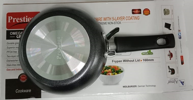 Picture of Prestiege Deluxe Granite Fry pan Size 16CM-28CM (Grey)