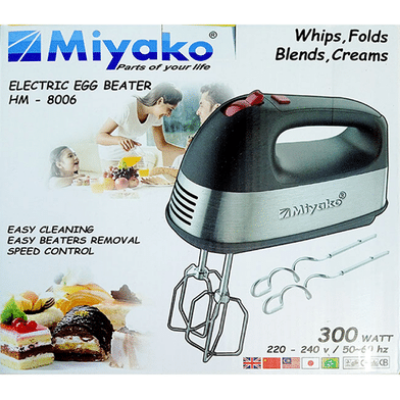 Picture of Miyako Egg Beater and Mixer (AS PER GIVEN DETAILS) (Multi8006)