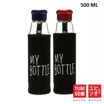 Picture of Jazz Style Water Bottle, Aluminum Cap and Bag (Multicolor500)