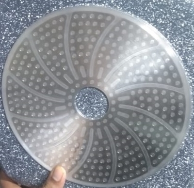 Picture of Kiam Marble Coated Karai With Glass Lid 24cm (DIECASTING24)