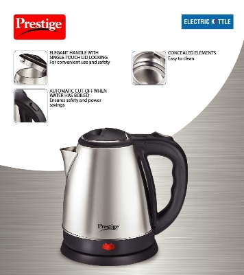Picture of Water Heater/ Electric Kettle 1.8 Liter for Make tea, coffee and Hot water (PRESTIGE-P666)