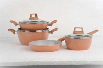 Picture of Kiam 7 pieces induction cookware set (Multicolor)