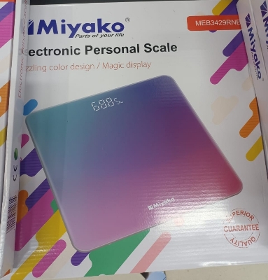 Picture of MIYAKO/ CAMRY Digital weight machine / MIYAKO Digital weight scale VARIATION (MulticolorMEB3429RNB)
