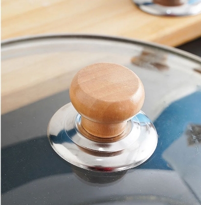 Picture of 2 Pcs Pan Lid Picker (Wooden)