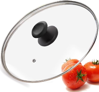 Picture of Glass Lid for Rice Cooker/Glass Lid for Korai/Glass Lid for Frying Pan/Glass Lid for Casserole (30CM)
