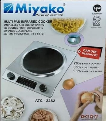 Picture of Miyako MULTIPAN Infrared Cooker ATC-22S2 / 22S7 / S9 / ATC-S6DP / 22K2 (MiyakoATC22S2)