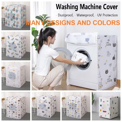 Picture of Front Loader Washing Machine Covers Washer Cover Front Loading Washing Machine Cover Waterproof Cover (Multicolor7-9KG)