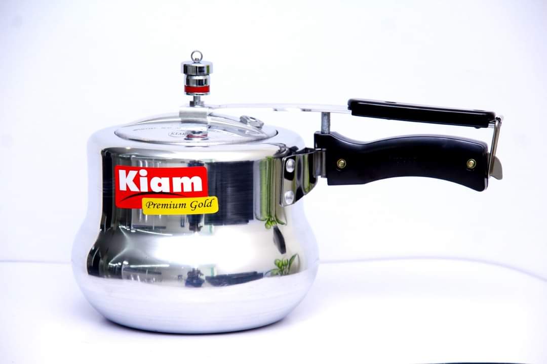 Picture of Induction Kiam Premium Gold Pressure Cooker (ORDER AS PER SIZES) (Silver3.5L)
