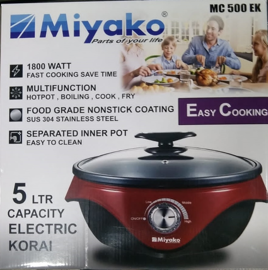 Picture of Miyako Electric Multipurpose Cooker 5 Liter (Multicolor500)