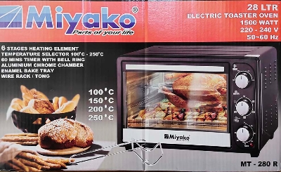 Picture of Miyako Multi Electric Toaster Oven (MT-280R)