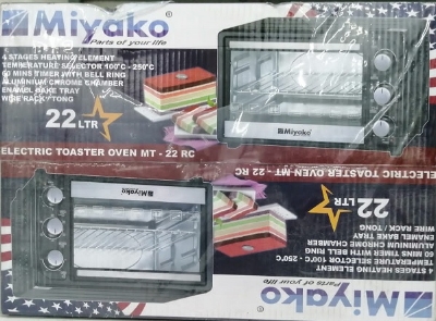 Picture of Miyako Multi Purpose Electric Toaster Oven (MT-22RC)
