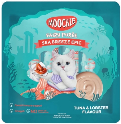 Picture of Moochie Treat for Cats and Kittens Tuna & Lobster Flavor 15G Pouch (25PCS)