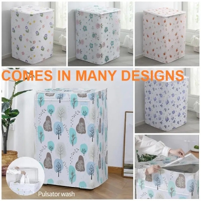 Picture of Top Loader Washing Machine Covers Washer Cover Top Loading Washing Machine Cover Waterproof Cover (Multicolor7-9KG)