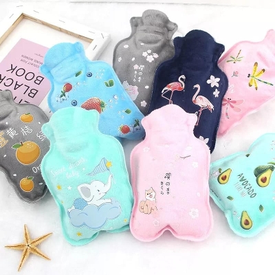 Picture of 1pc Mini Hot Water Bag with Soft Cotton Mini - Multicolor