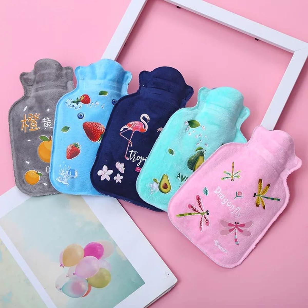 Picture of 1pc Mini Hot Water Bag with Soft Cotton Mini - Multicolor