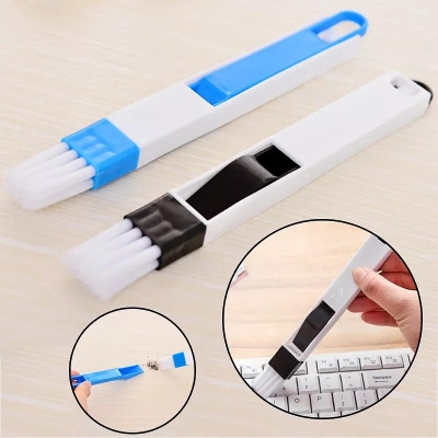 Picture of Multipurpose Window Door Keyboard Cleaning Brush Cleaner+Dustpan 2 In 1 Tool - Multicolor