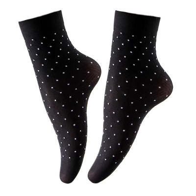 Picture of 1Pair New Stage Clothes  Cotton Silk Socks Point Socks Ladies Thick Socks