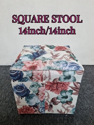 Picture of square Sofa Leather Single Stool/Mora multicolor Sofa Set