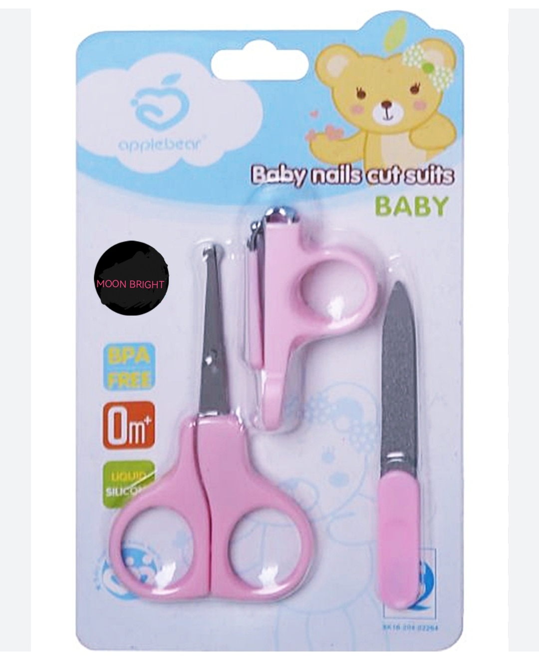 Picture of 3in 1 Baby Manicure Nails Cutter Set - Multicolor