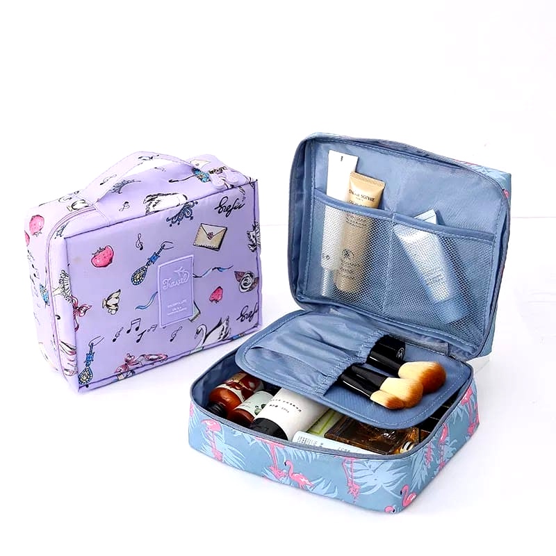 Picture of 1pcs Waterproof Makeup organizer bags Multifunction Makeup Storage Bags - Multicolor