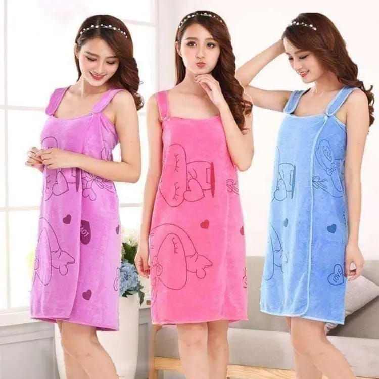 Picture of 1pcs washable Bath towel for women - Multicolor