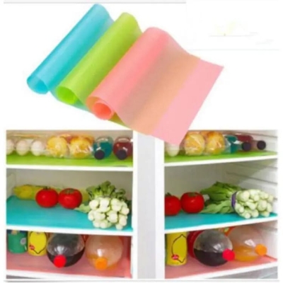 Picture of 3PCS - Refrigerator Freezer Mat Fridge Anti-fouling Anti Frost Waterproof Pad kitchen table wardrobe drawer mats - Multicolor