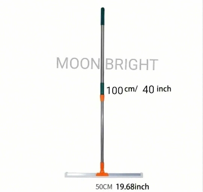 Picture of Adjustable Long Handle Broom Brush for Efficient Tile Cleaning - Green