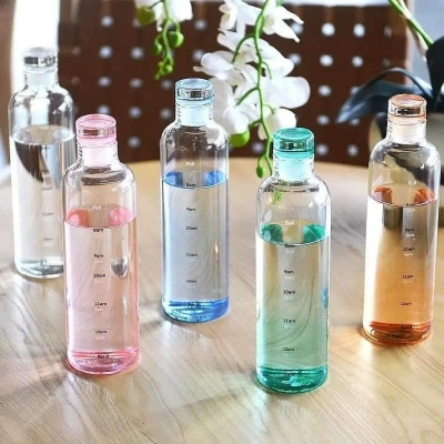 Picture of Transparent Water Bottle 500ML Made Of Food Grade  Plastic