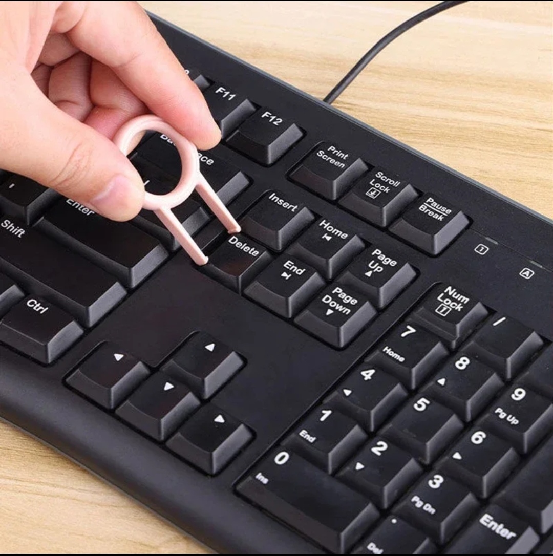 Picture of 7-in-1 Computer Keyboard Cleaner Brush Kit
Earphone Cleaning Pen For Headset iPad Phone
Cleaning Tools Cleaner Keycap Puller Kit - Multicolor