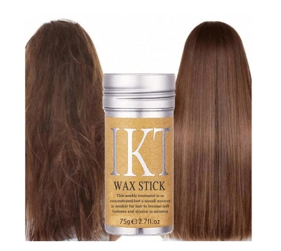 Picture of Hair Wax Stick Easy Avocado Hair Styling Stick No Residue Broken Hair Artifact Hair Wax Styling Accessories
