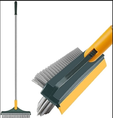 Picture of 3 in 1 Tiles Cleaning Brush, Bathroom Brush with Long Handle/
180° Rotate Bathroom Floor Cleaning Brush,Adjustable, - 3 in1 Brush