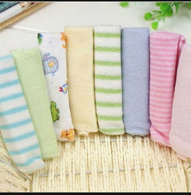 Picture of Baby Towels Set - 8 Pieces - Multicolor