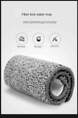Picture of Microfiber Flat Mop Refill 1 PCS, 13X4.5 Inch Flat Mop Replacement Pad - Multicolor