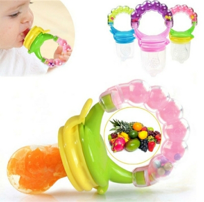 Picture of Silicone Baby Fruit Feeding Pacifier - Multicolor - Multicolor