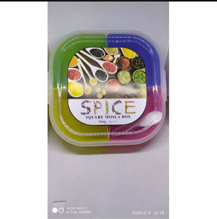 Picture of Spice Mosla Box Round or Square - Multicolor